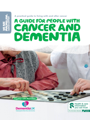 cover image of A guide for people with cancer and dementia